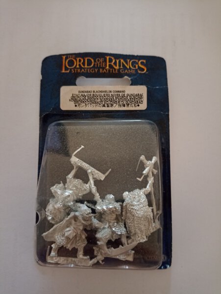 LOTR Herr der Ringe: Gundabad-Schwarzschilde Kommandoeinheit - Metall