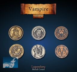 Vampire Set-Legendary Metal Coins