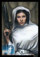 Star Wars FFG Art Sleeves - Princess Leia