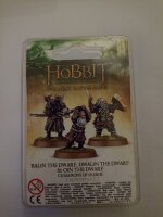 LOTR Herr der Ringe Hobbit Balin der Zwerg, Dwalin der...