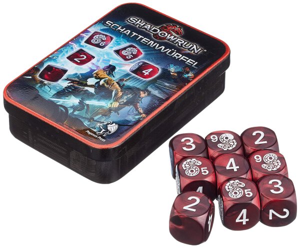 Würfelset: Shadowrun