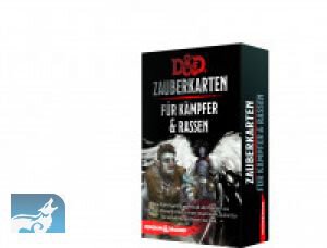 Dungeons & Dragons - Zauberkarten für Kämpfer & Rassen