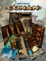Conan RPG: Dens of Iniquity & Streets of Terror Geomorphic Tile Set