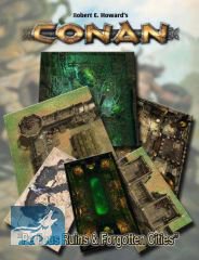 Conan RPG: Perilous Ruins &amp; Forgotten Cities Geomorphic Tile Set