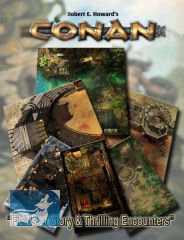 Conan RPG: Fields of Glory &amp; Thrilling Encounters Geomorphic Tile Set