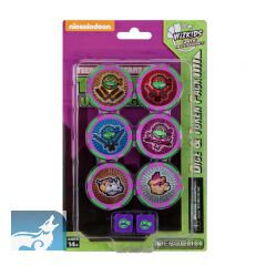 Teenage Mutant Ninja Turtles HeroClix: Unplugged Dice & Token Pack