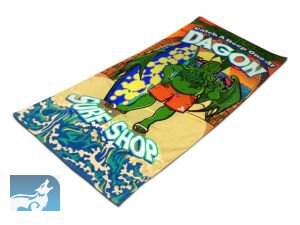 Cthulhu Dagon Surf Shop Beach Towel