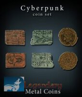 Cyberpunk Set-Legendary Metal Coins