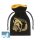 Dragon Black & Golden Velour Dice Bag