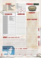 Savage Worlds Charakterbögen-Set