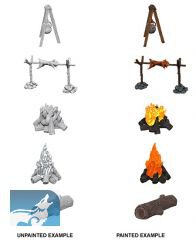 WizKids Deep Cuts - Camp Fire & Sitting Log