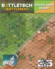 BattleTech Neoprene Battle Mat Grasslands/Desert (35800A)