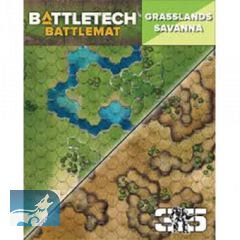 BattleTech Neoprene Battle Mat Grasslands/Savanna (35800D)