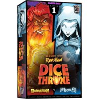 Dice Throne Season 1 Rerolled Barbarian vs Moon Elf