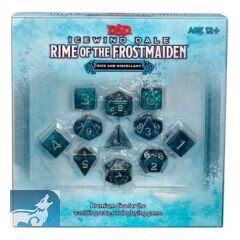 D&amp;D Icewind Dale: Rime of the Frostmaiden Dice Set and Miscellany