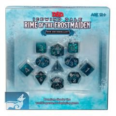 D&D Icewind Dale: Rime of the Frostmaiden Dice Set and Miscellany