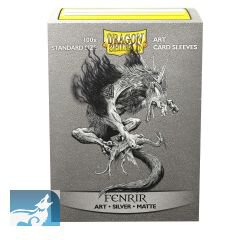 Dragon Shield: ART Sleeves Classic - Silver Matte: Fenris (100)
