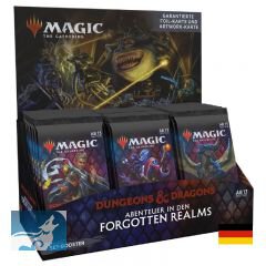 Magic: Abenteuer in den Forgotten Realms Set Booster Display