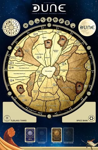 Dune The Boardgame Game Mat (36 x 24)