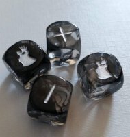 Seelenfänger Würfelset (4 Fate-Würfel) -...