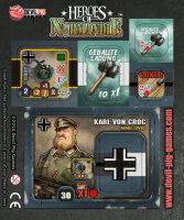 Heroes of Normandie Promo Punchboard Karl von Croc