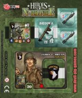 Heroes of Normandie Promo Punchboard Private Bryan
