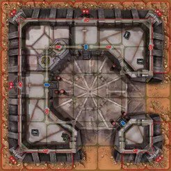 Warhammer 40K Heroes of Black Reach: Castellum Stronghold