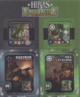 Heroes of Normandie Promo Punchboard Bill Furlong &...