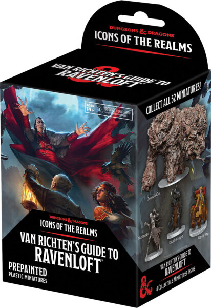 D&D Icons of the Realms Van Richtens Guide to Ravenloft Booster Brick (8)