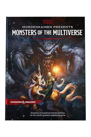 Dungeons & Dragons RPG Mordenkainen presents Monsters of the Multiverse