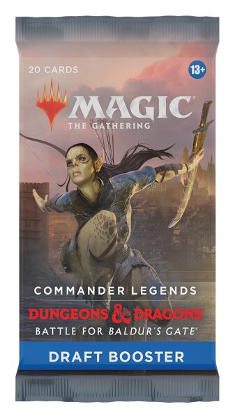 Magic: Commander Legends: Battle for Baldur&rsquo;s Gate Draft Booster (english)
