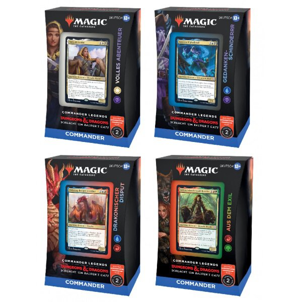 Magic: Commander Legends Schlacht um Baldurs Gate Commander Deck (deutsch)