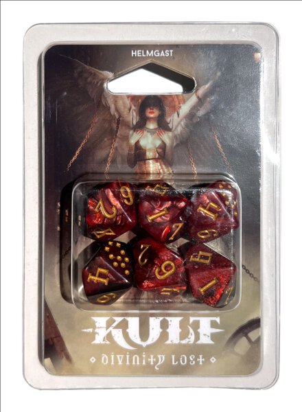 Kult RPG: Dice Set Inferno Edition