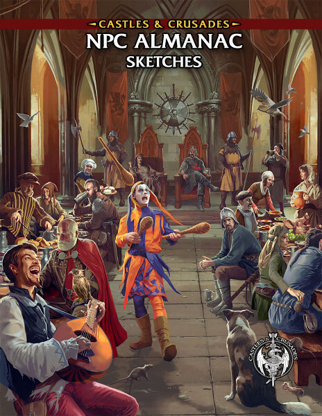 Castles & Crusades NPC Almanac Sketches