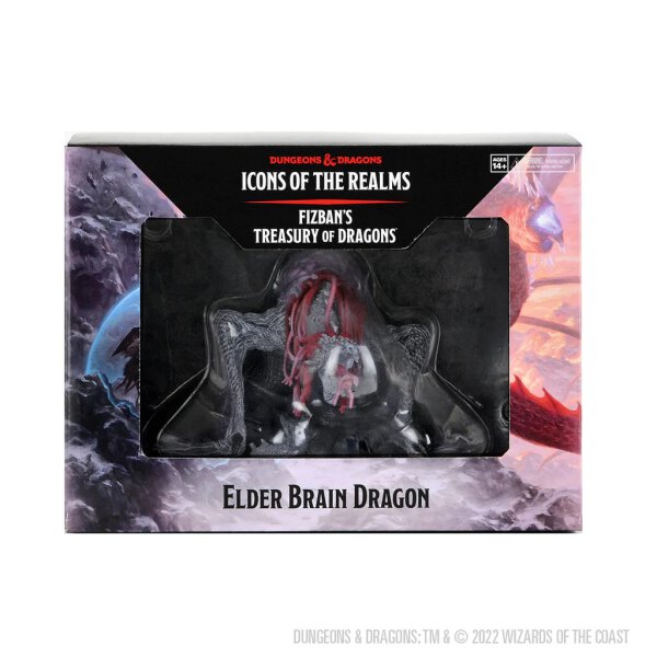 D&D Icons of the Realms Premium Set Fizbans Treasury of Dragons (Set 22) Elder Brain Dragon