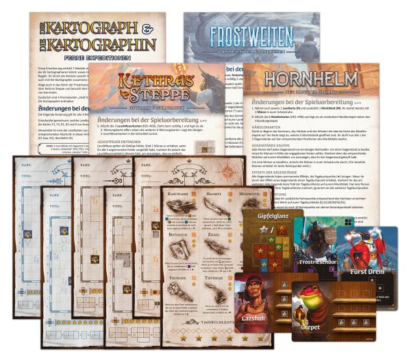 Der Kartograph & Die Kartographin: Ferne Expeditionen (Erweiterung)
