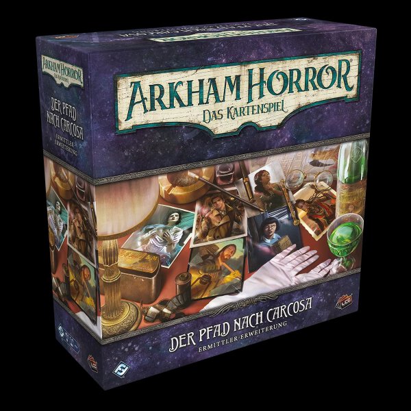 Arkham Horror Das Kartenspiel – Der Pfad nach Carcosa (Ermittler-Erweiterung)