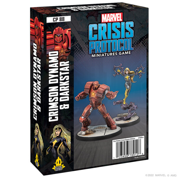 Marvel Crisis Protocol - Crimson Dynamo &amp; Dark Star Character Pack