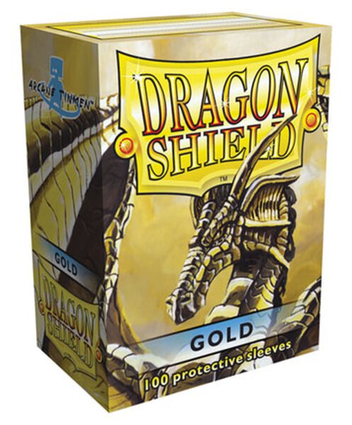 Dragon Shield: Gold / Gold (100 Stück)
