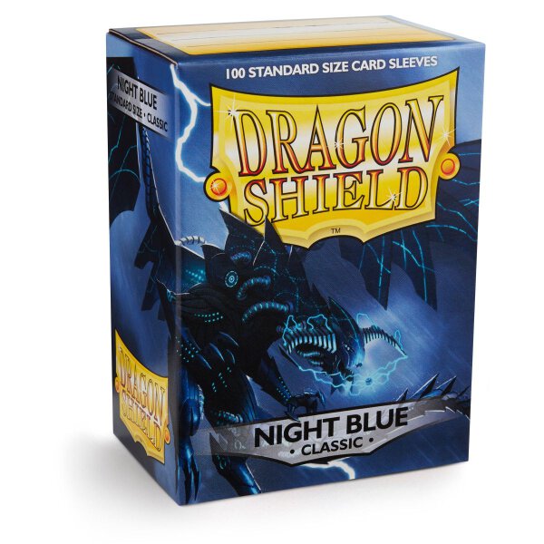 Dragon Shield: Nachtblau / Night Blue (100 Stück)