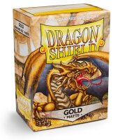 Dragon Shield: Matte Gold / Matte Gold (100 Stück)