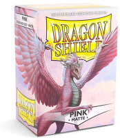 Dragon Shield: Matte Pink / Matte Pink (100 St&uuml;ck)