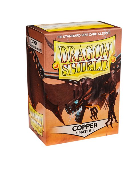 Dragon Shield: Matte Kupfer / Matte Copper (100 Stück)