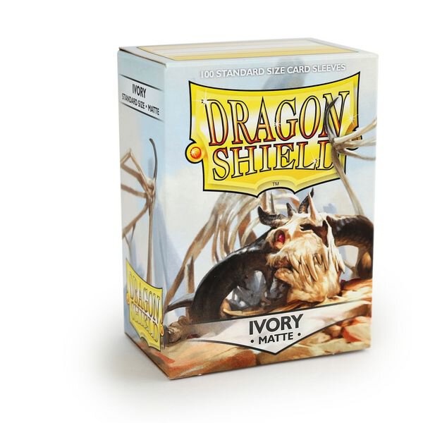 Dragon Shield: Matte Elfenbein / Matte Ivory (100 Stück)