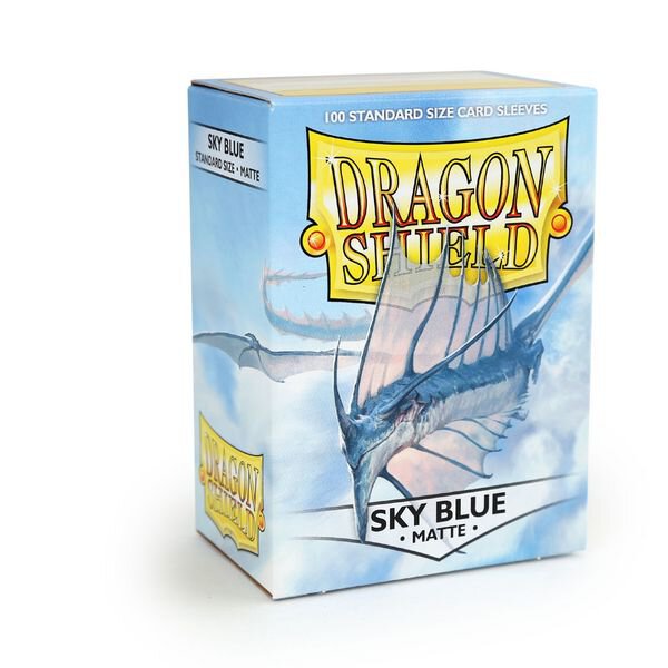Dragon Shield: Matte Himmelblau / Matte Sky Blue (100 Stück)