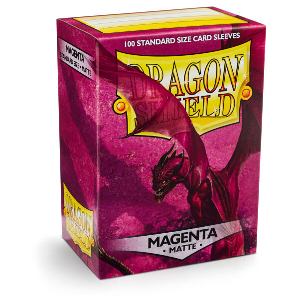 Dragon Shield: Matte Magenta / Matte Magenta (100 St&uuml;ck)