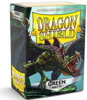Dragon Shield: Matte &ndash; Green (100)