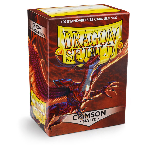 Dragon Shield: Matte – Crimson (100)