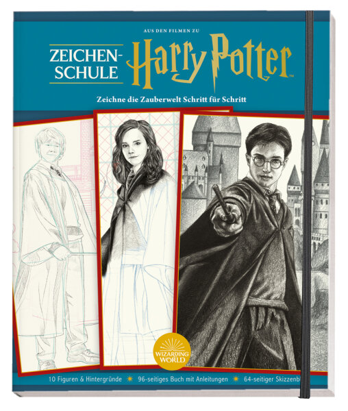 Aus den Filmen zu Harry Potter: Zeichenschule - Zeichne die Zauberwelt Schritt f&uuml;r Schritt