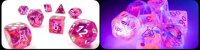 Nebula Polyhedral Black Light Special/white 7-Die Set...